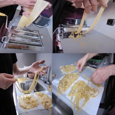 Qué rica la pasta casera
