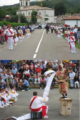 Los niños danzantes y el Bobo