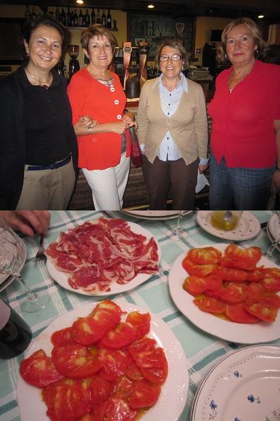 Merendola en casa de Arantza