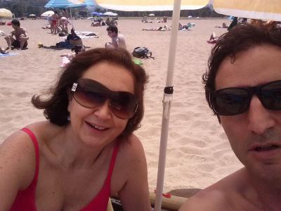 Primer dia de playa