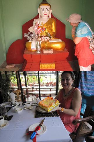 Cumpleaños en el lago Inle