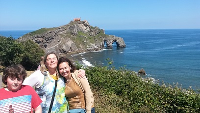 De excursión en Gaztelugatxe