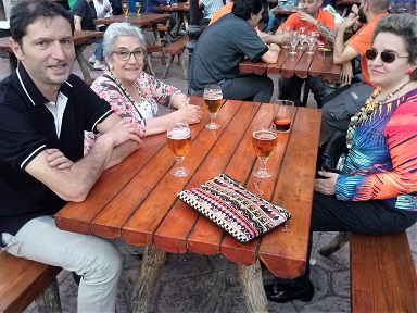 Estrenando la terraza de verano