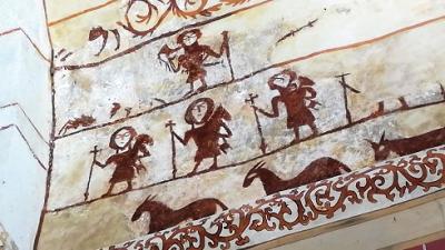 Arte medieval cerquita de casa