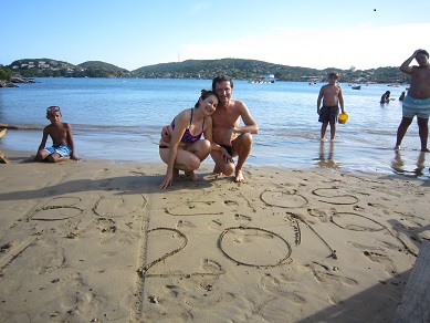 Playas entre montañas