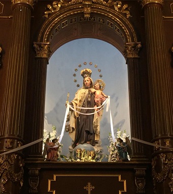 Novena a la Virgen del Carmen