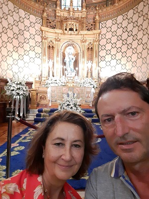 Con nuestra Virgen Blanca