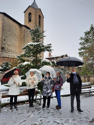 Primera nevada de la temporada
