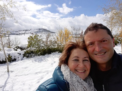 Nieve en abril