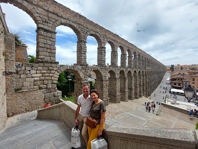 En la capital segoviana
